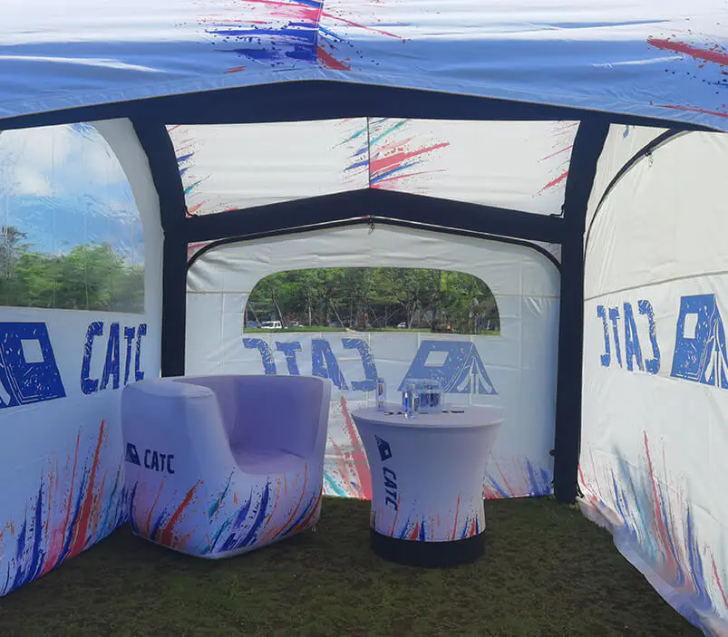 outdoor inflatable advertising tent