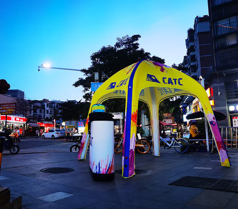 outdoor inflatable canopy