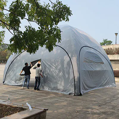 inflatable advertising tent doorwalls