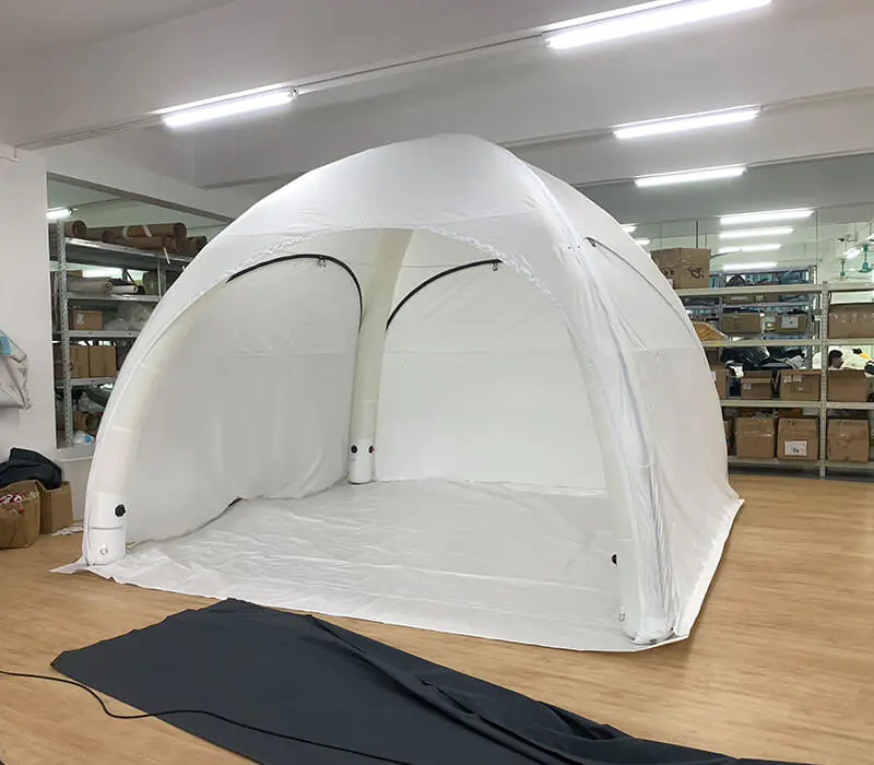 pneumatic marketing tent