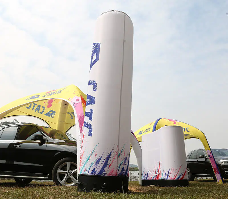 inflatable pillar for event