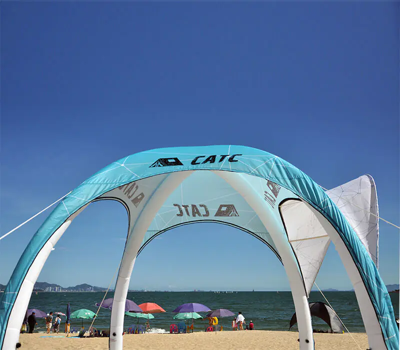 inflatable marketing tent gybe tent