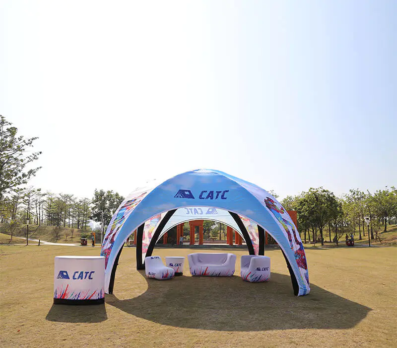 inflatable event canopy tent