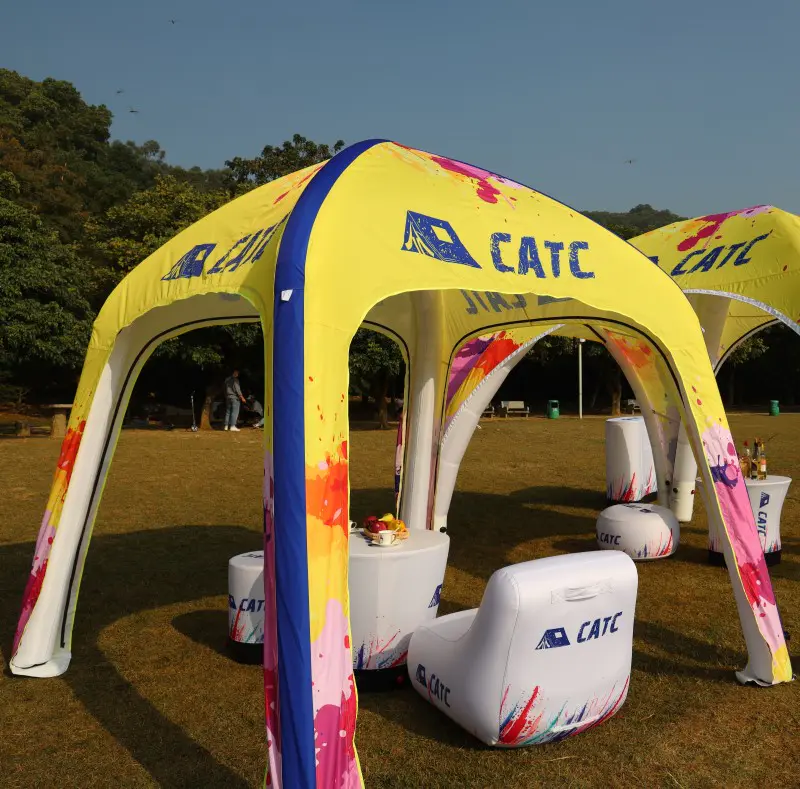 inflatable dome tent (41)