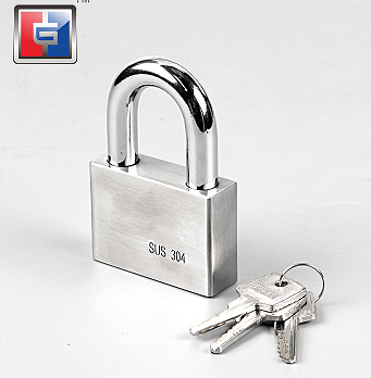 60MM ANTI CUT STRONG STAINLESS STEEL DOUBLE PIN PADLOCK