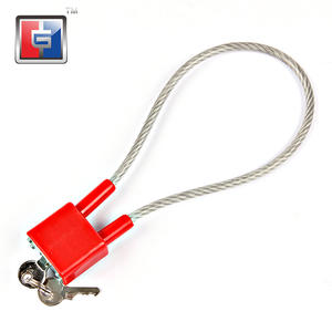 COLOR CABLE GUN LOCK WITH KEY