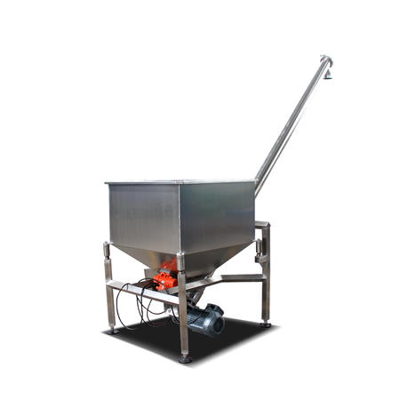 Full 304 Stainless Steel Screw Conveyor For Powder Rice Bean