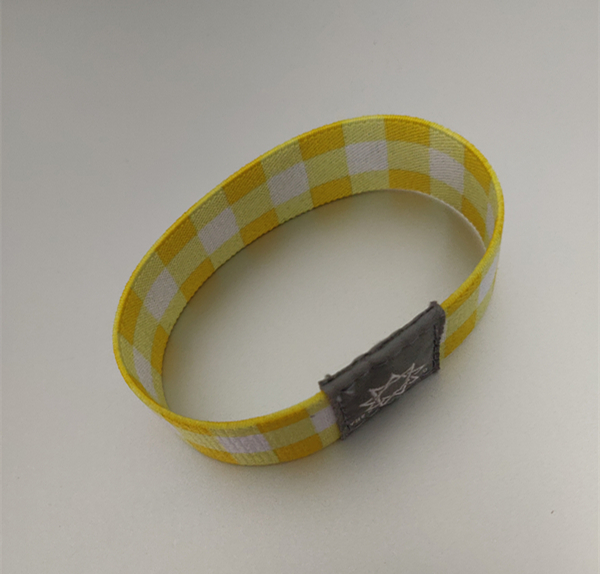 Elastic Fabric Wristband with RFID Smart card chip 