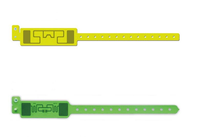 Custom PVC Plastic Disposable Programmable RFID Bracelet
