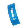 Soft RFID Tyvek Paper Wristband with glue for hospital