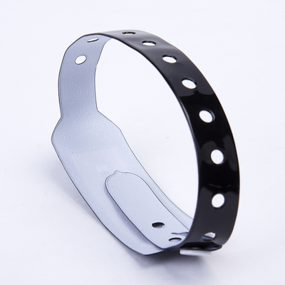 13.56MHz HF Chip PVC Disposable Waterproof RFID Bracelet