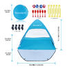 Wholesale Family Foldable Outdoor beach tent easy set up