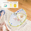 Portable Baby Travel Bed Kids Tents Yellow Color Sleeping Tent