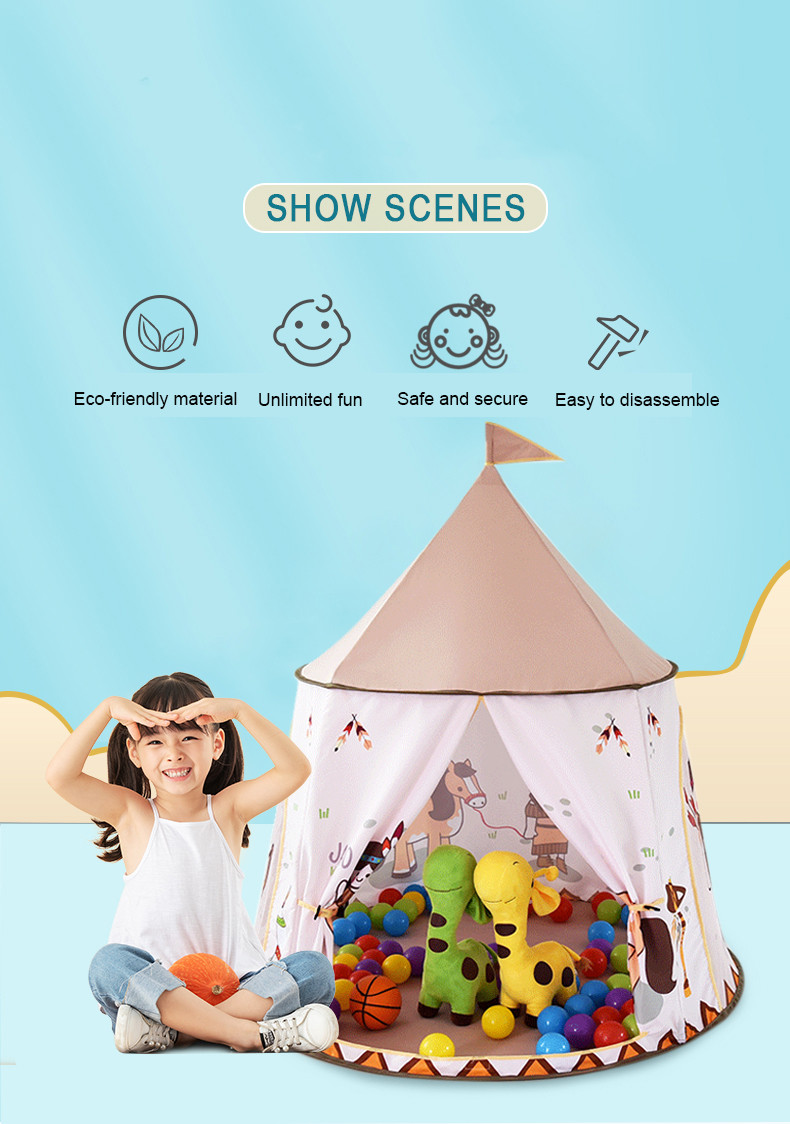 Small child play tent house for kids