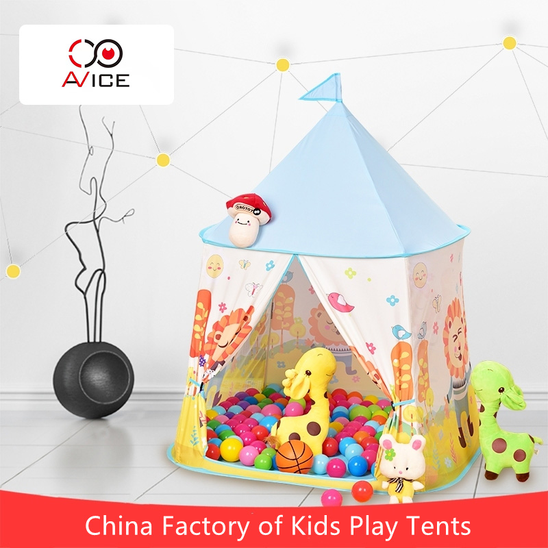 kids toy tents with eco-friendly peach lint for child play