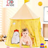 Castle tent play house foldable tent for kid indoor pop up kids tent
