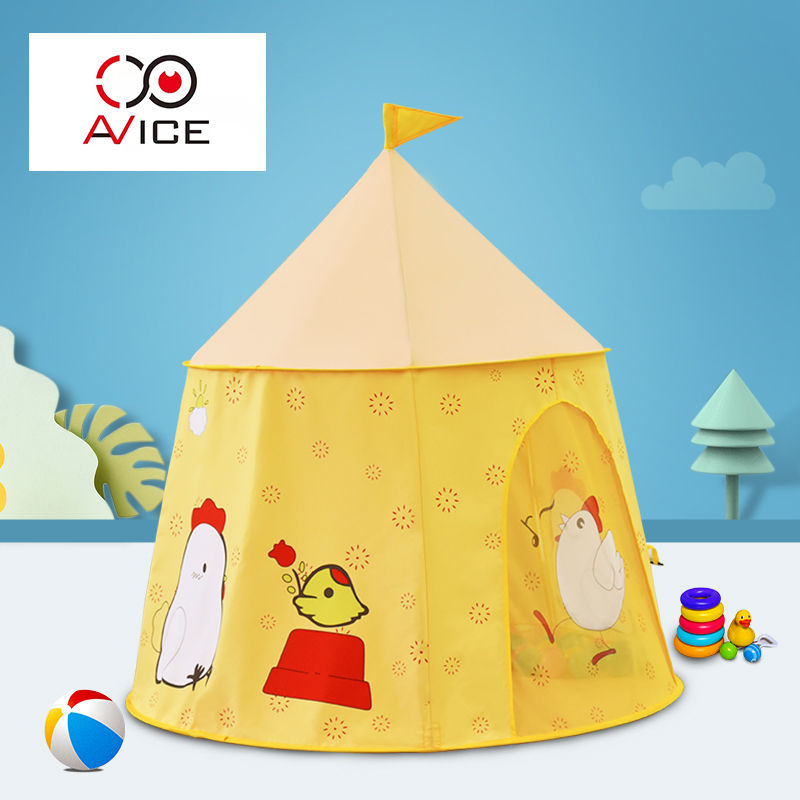 Easy to Fold Tents Kids Play Tent Chicken Castle Tents Indoor and Outdoor Tent