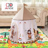 Kids Playground Tents Children Horse Tents with Floor in Nice Printing Pattern