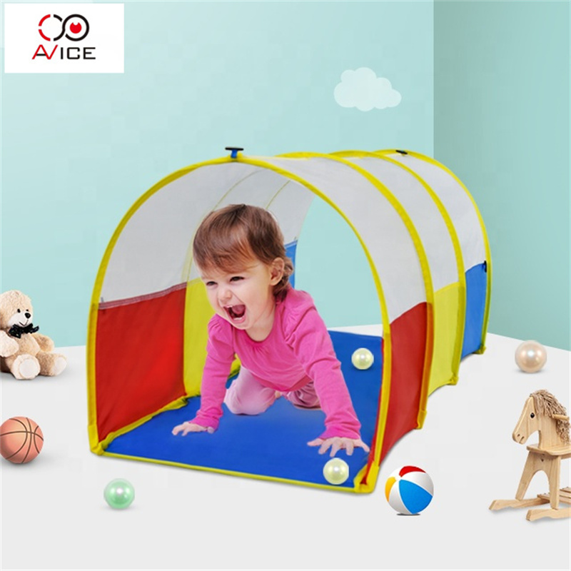 Small Amusement Park Child Play Tent With A Tunnel to Put Ocean Ball 
