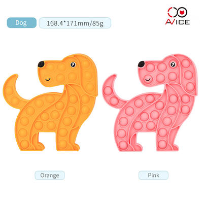 Dog Shape Eco-friendly Silicone Kids Fidget Toy Manufacturer