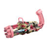 Automatic Camouflage Bubble Maker Gatling Gun Kids Toys Gift Outdoor Bubble Gun 