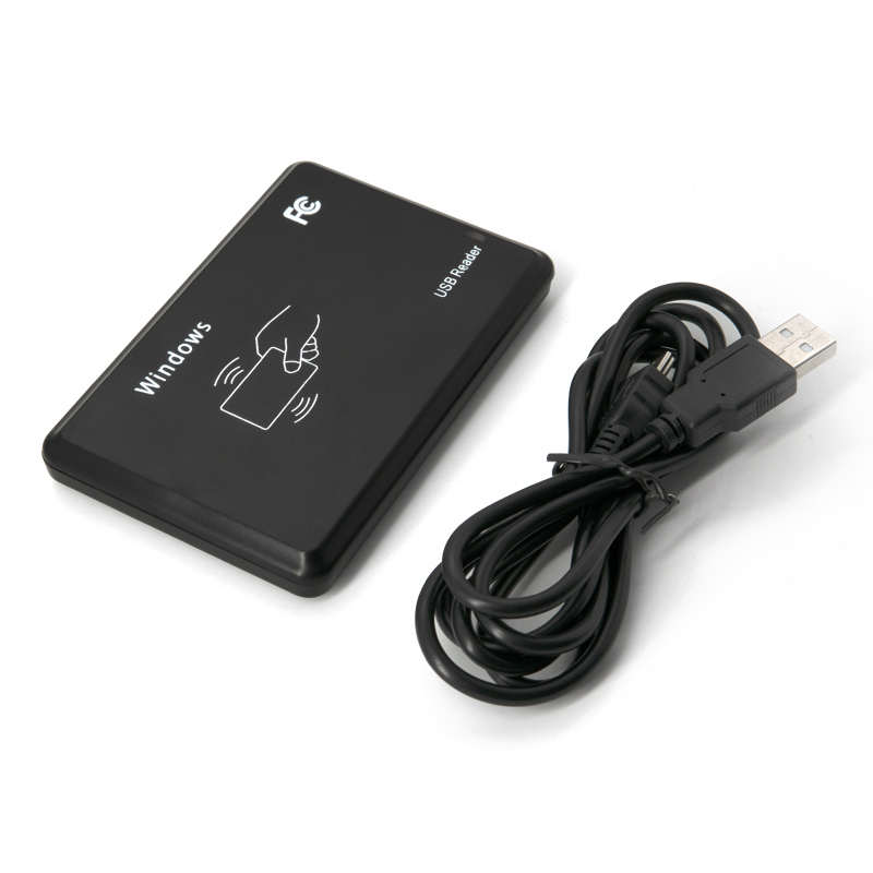 NFC Chip Smart Card Contactless Long Read Range 125khz RFID Reader Writer with USB Support