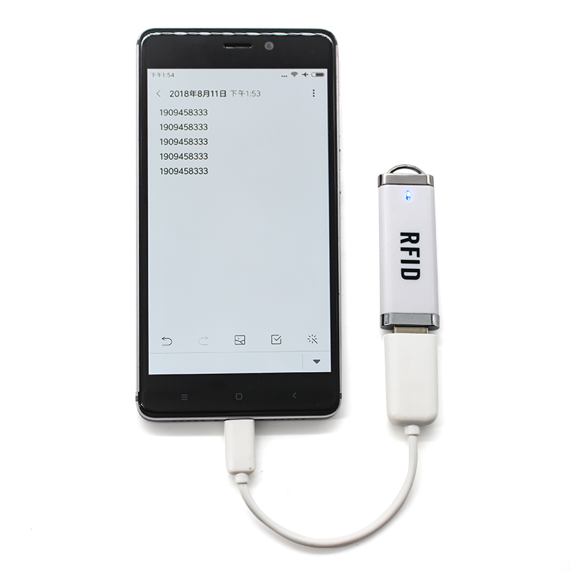 R60D LF USB RFID reader for Phone 