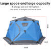 Outdoor camping tents Cold and Windproof Ice Fishing Camping Thickened Plus Cotton Fishing Tent