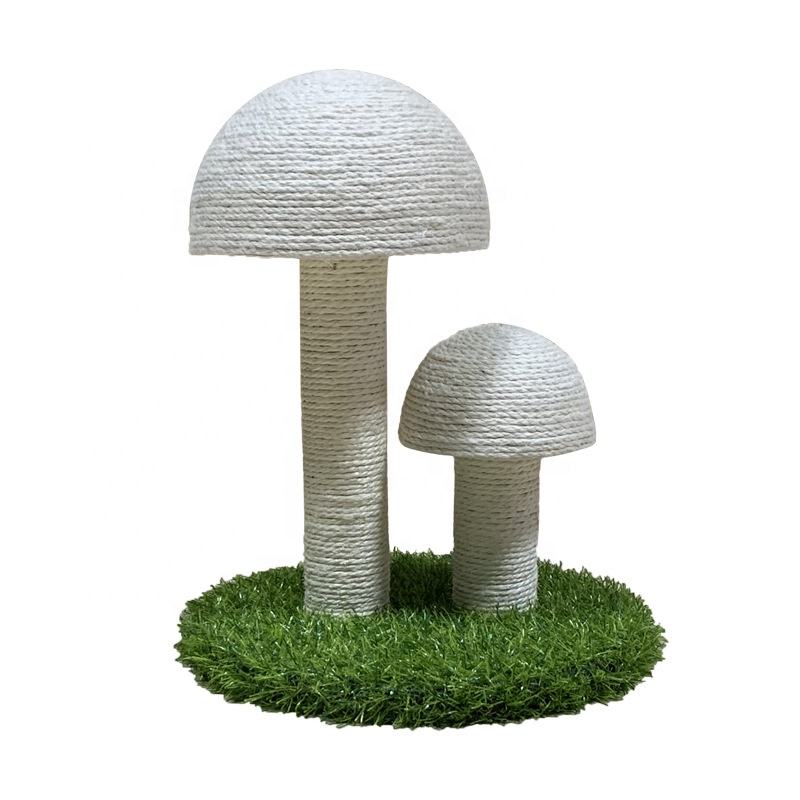 Small Mushroom Cat Tree Pet Climbing Frame Muti colors High Quality Home Furniture Sisal Scratching Tree Tower