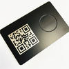 Hot Sell Shinny Gold Customized NFC Metal Business Card NFC Metal Card NFC