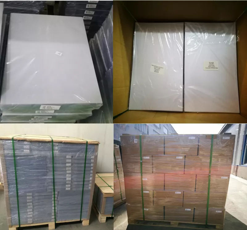 A4 size White / Silver / Gold inkjet printing pvc sheets 0.3mm / 0.38mm / 0.15mm thickness