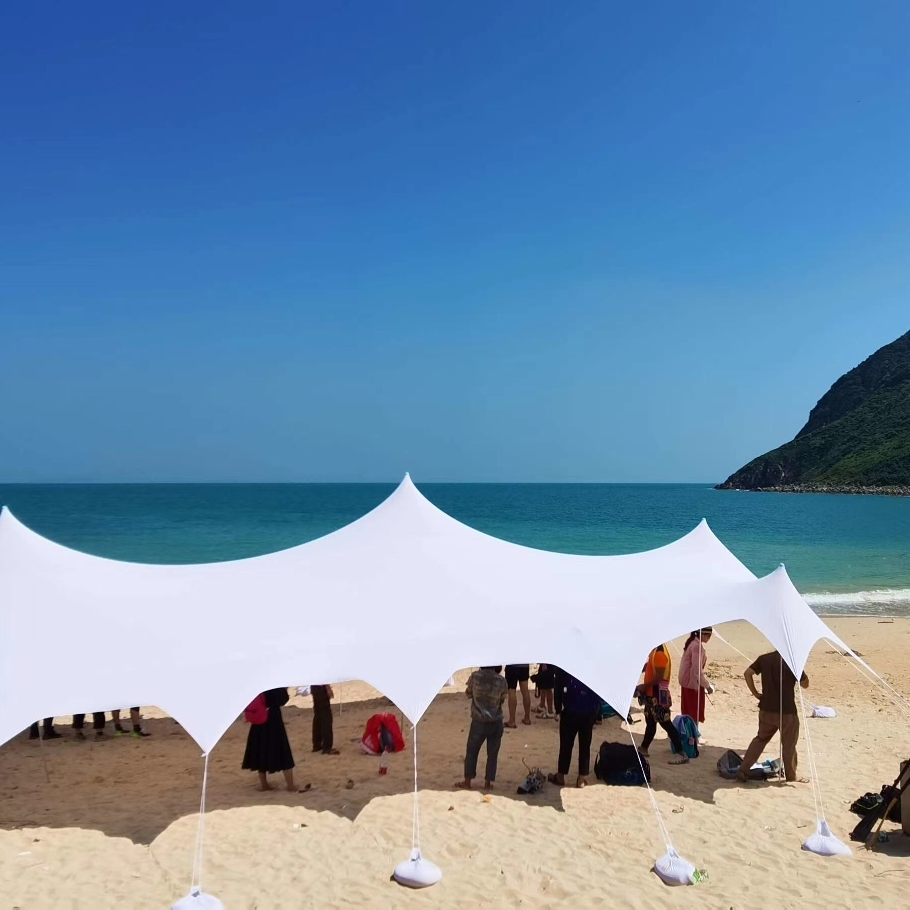  Modern Big Beach Outdoor Tent For Camping Stretch