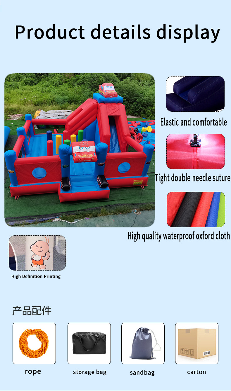  jumper bouncer bouncy inflatable bouncer jumping castle house for kid party combo water slide