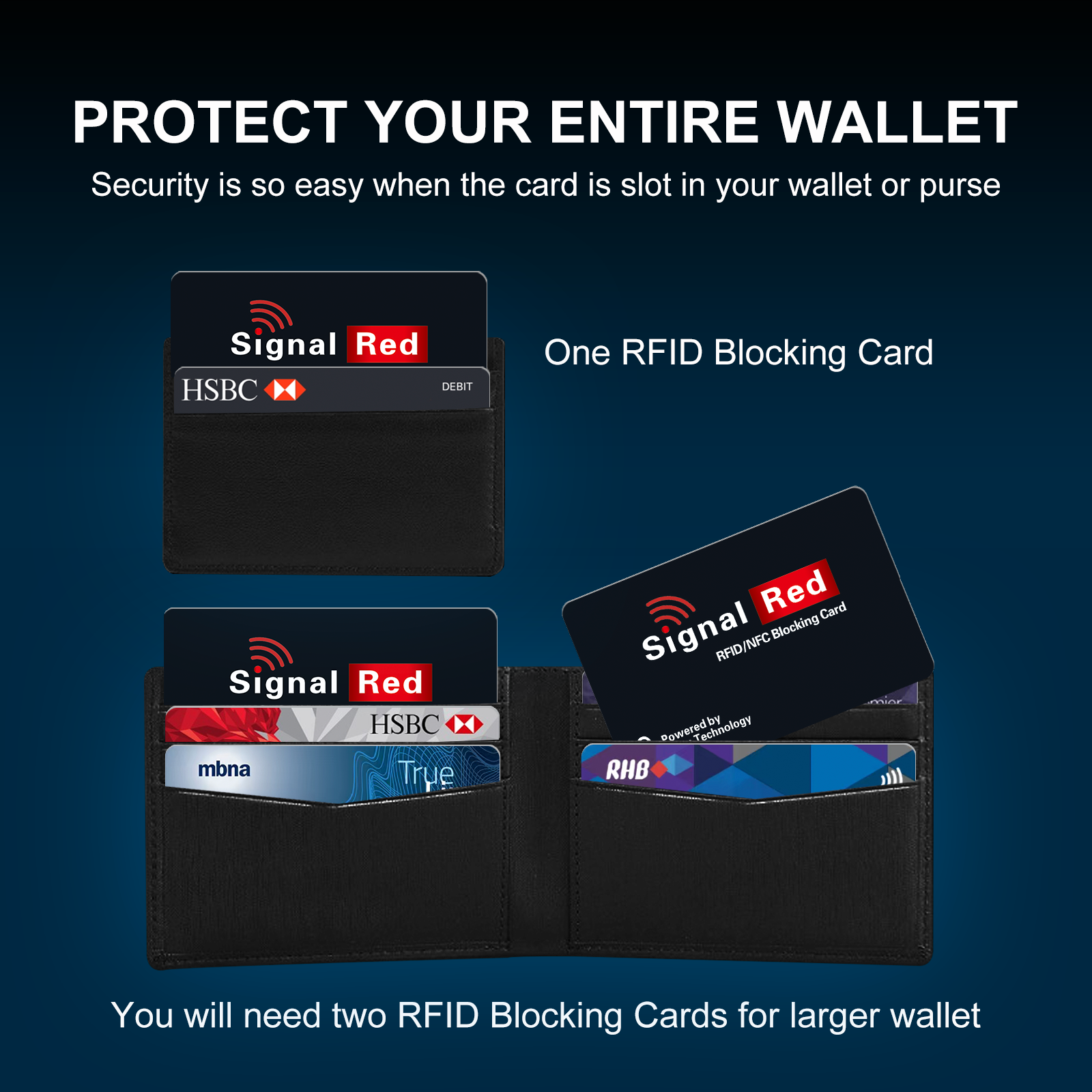 How to use rfid shield card ?