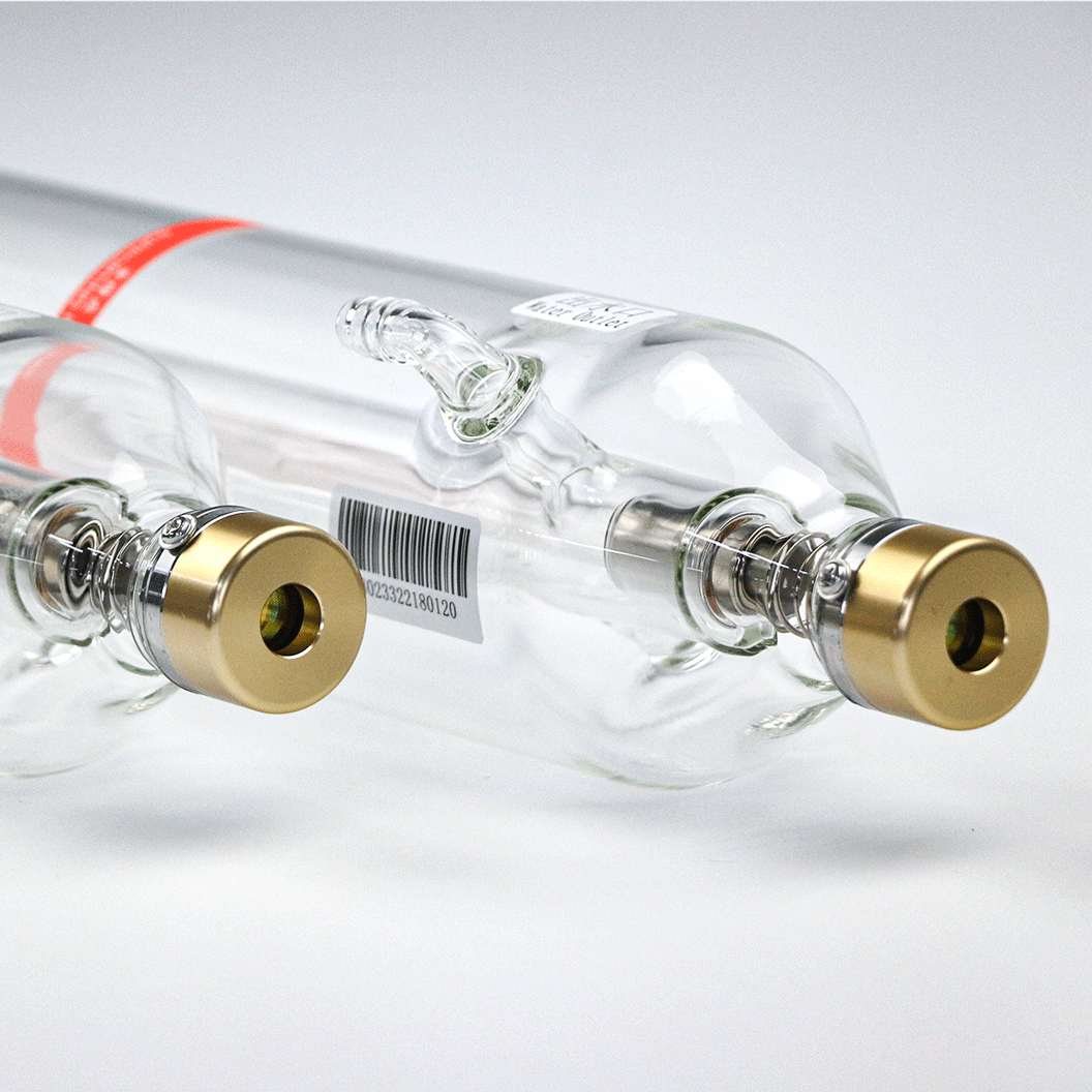T100---100w co2 лазерная трубка с металлическими головками
