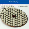 Soft grinding disc 4-inch dry polishing pad dry grinding pad angle grinder polishing disc wall grinding disc