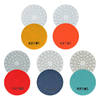11 mm concrete dry grinding plate 12 head grinder resin grinding plate wear-resistant grinding diamond disc