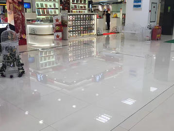 Polished tile daily maintenance and renovation 