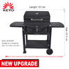 KY4524TN heavy duty charcoal trolley bbq grills