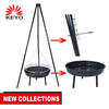 Tripod swing charcoal grill With Certificate