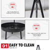 Tripod swing charcoal grill With Certificate
