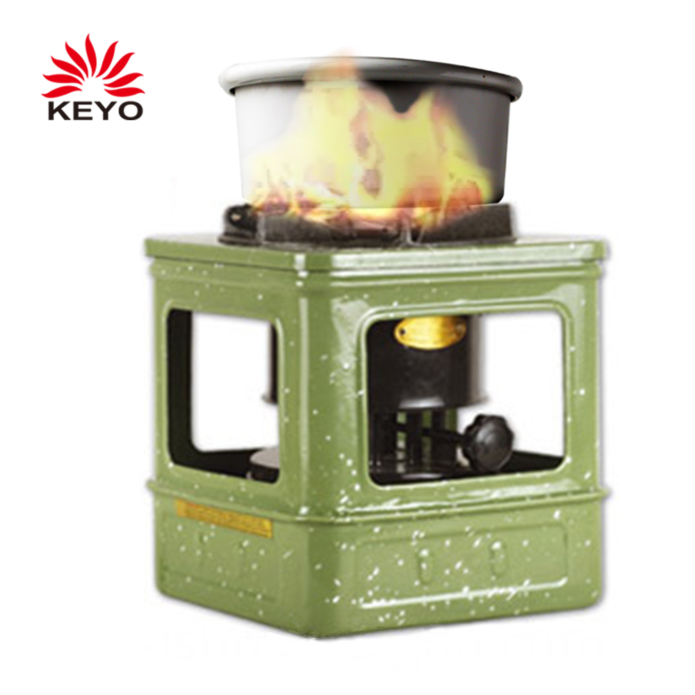 KY641 Camping Stoves Outdoor Mini Portable Kerosene Stoves With 10 Wicks