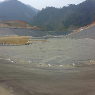 HDPE Geomembrane Supply to Hanzhou Tianziling Landfill واقع در شهر هانژو، استان ژانجیانگ