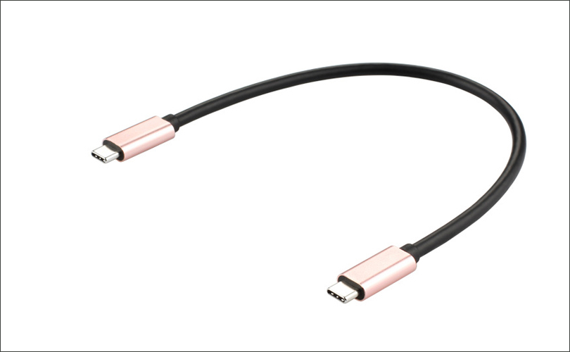 USB C naar C aluminium shell kabel