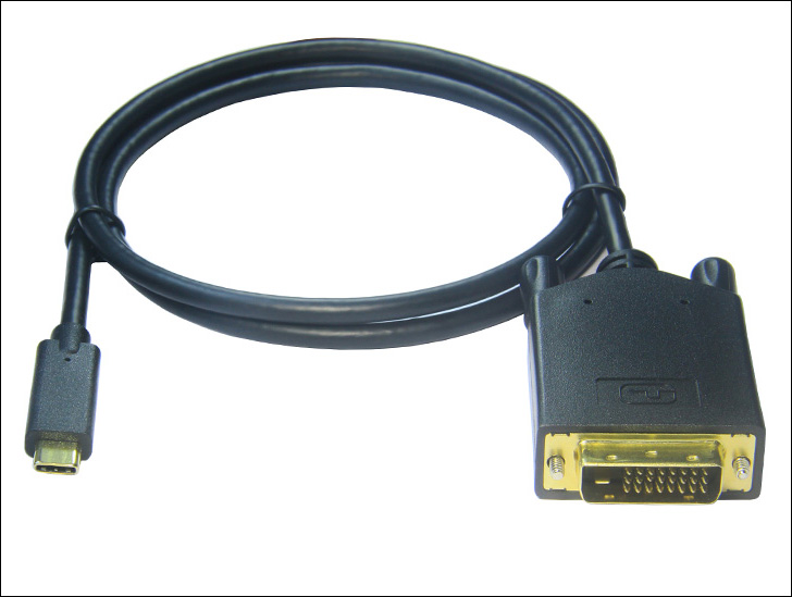 USB C-naar-DVI-kabel