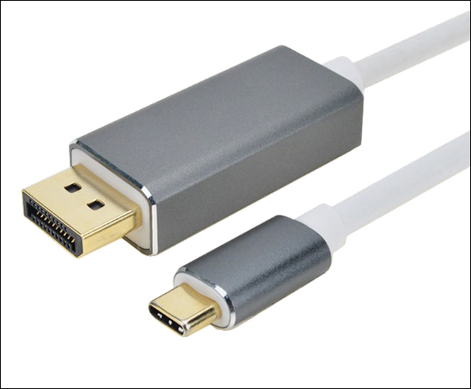Кабель USB C — DisplayPort