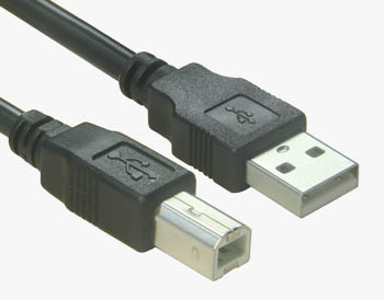 USB 2.0 Type A Male to Type B Male Cable 