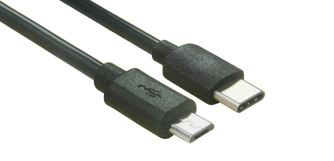 USB C to USB 2.0 Micro B Cable
