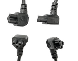 Right Angle IEC C5 Power Cord