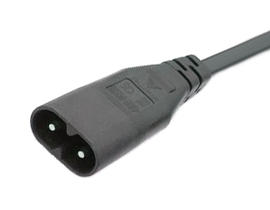 Cable de alimentación IEC C8